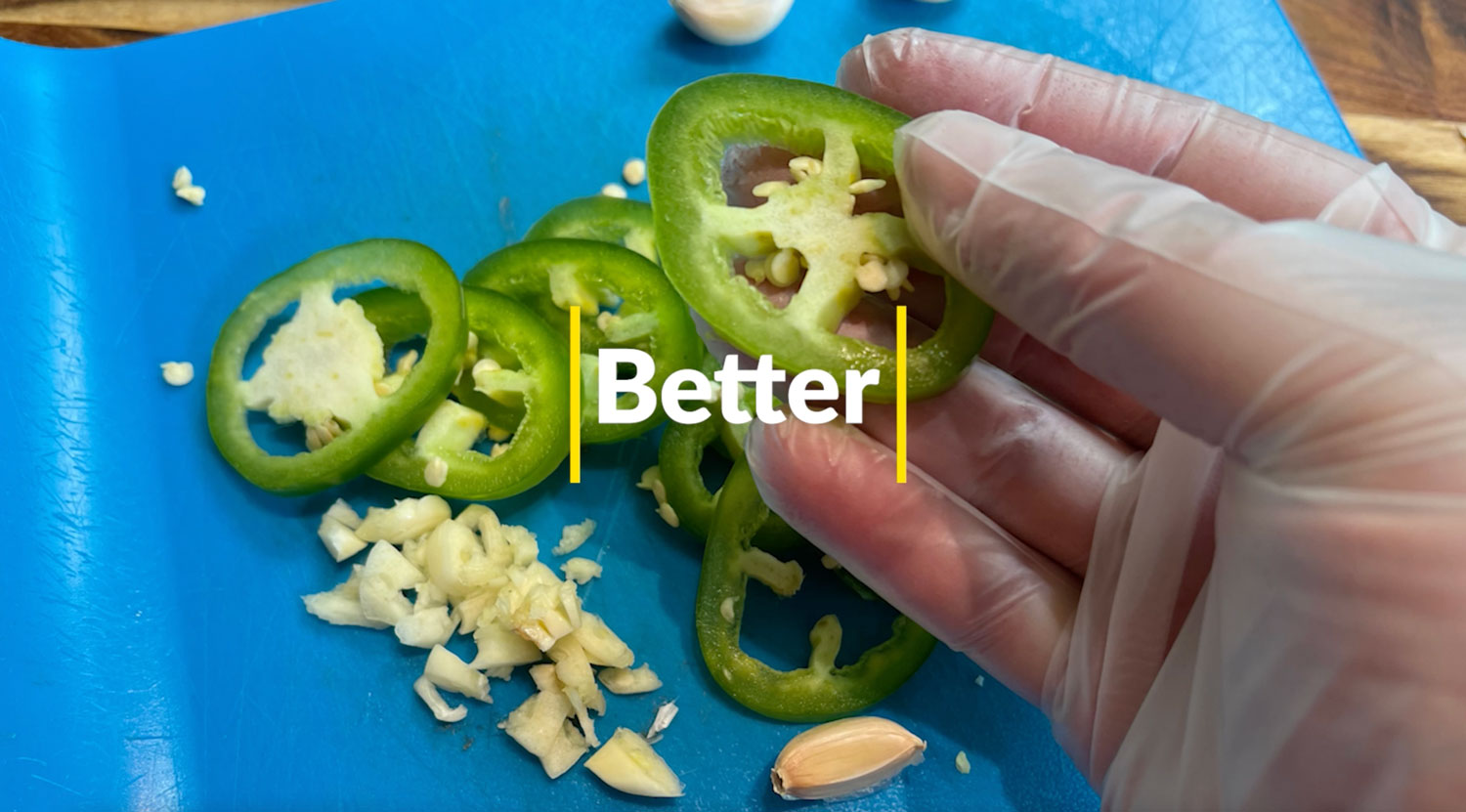 food & cleaning disposable glove video